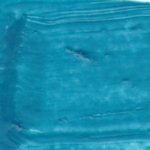 Pain de couleur Bleu cobalt turquoise pour la peinture à l'encaustique. Composition : cire d'abeille, résine damar, pigment.