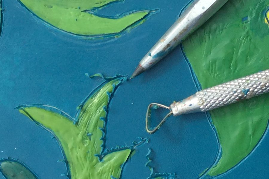 Outils pour graver l’encaustique Outils pour graver l'encaustique
